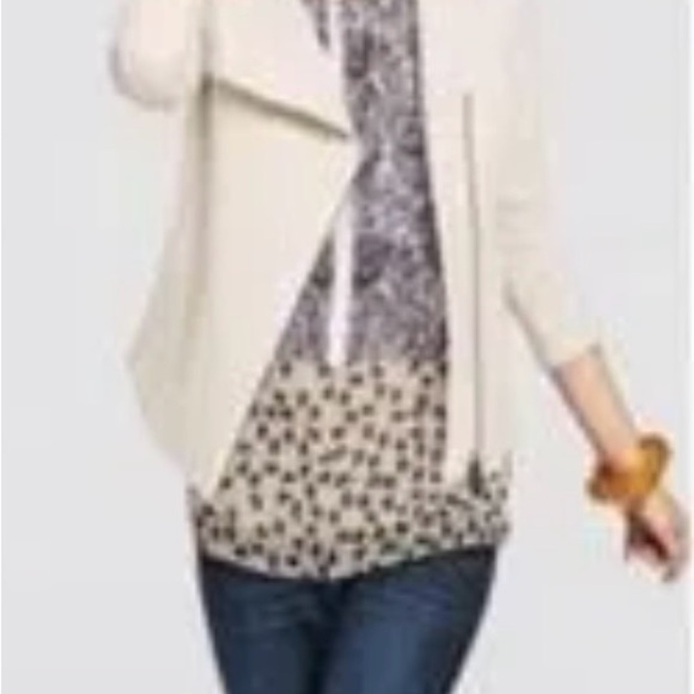 CAbi Women's Ryder Moto Jacket in Oatmeal